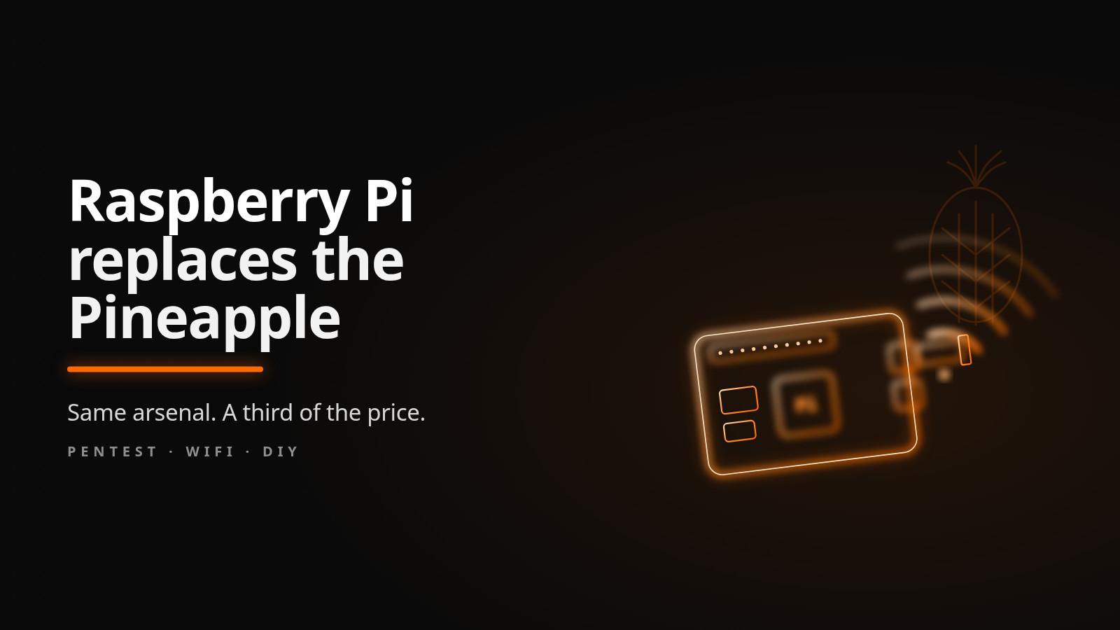Raspberry Pi that replaces the WiFi Pineapple Pager